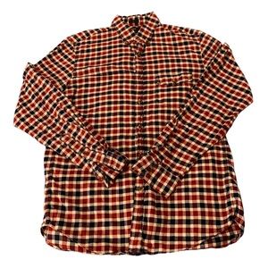J.Crew Brushed Twill flannel button down shirt